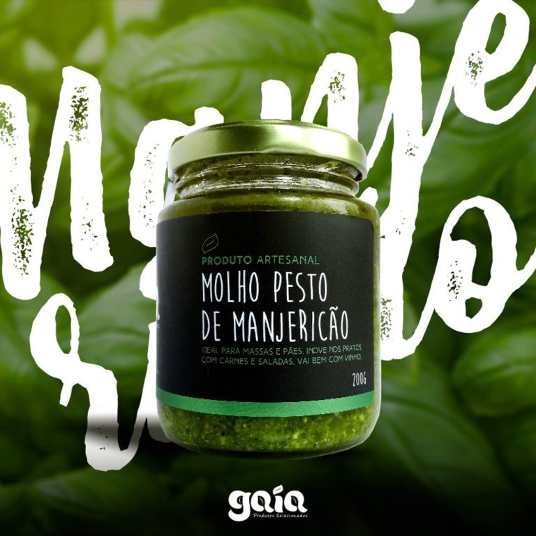 Molho Pesto de Manjericão Gaia 130g