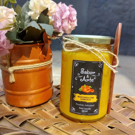 Mostarda com Damasco Linha Gourmet Sabor&Arte 350ml