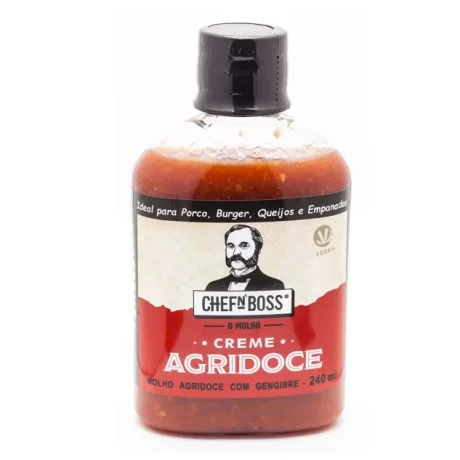Molho Creme Agridoce Chef n' Boss 240ml